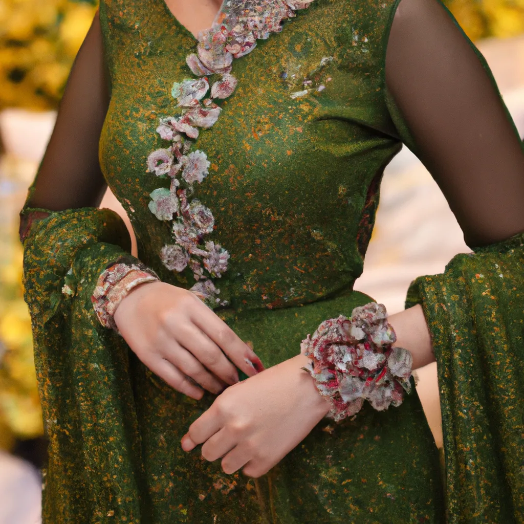 Jaka biżuteria do zielonej sukienki na wesele?