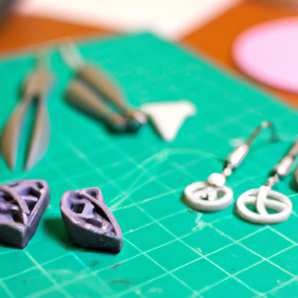 Jak zrobić kolczyki z modeliny?